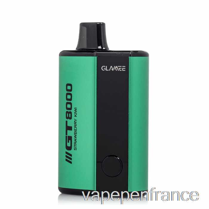 Stylo Vape Jetable Glamee Gt8000 Fraise Kiwi